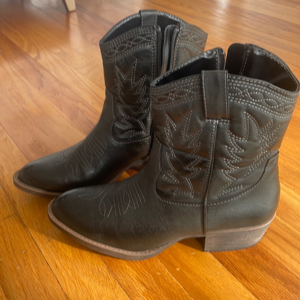 Free People Ankle Cowboy Boots